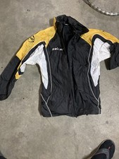 Saller Herren Regenjacke Größe M Schwarz Gelb Weiss - Fußball Training