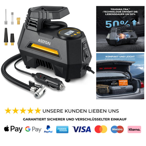 Astroai auto luftpumpe - auto,