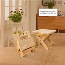 Klapphocker Hartholz portable