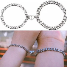 2x Partner Paare Armband Herz