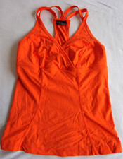 LES MILLS Racerback Oberteil, Gr. M, orange