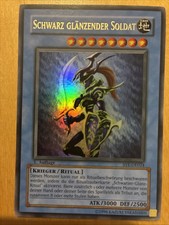 Yugioh Schwarz Glänzender Soldat SYE-DE024 / 1. Auflage / Deutsch / Near Mint