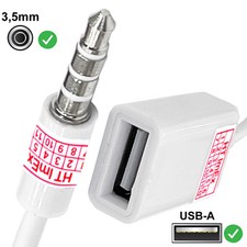 3 5-Mm-Klinkenstecker Auf Usb