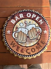 XXL Blech Schild: Welcome -