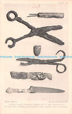 R229417 XXIX 10 British Museum Greek and Roman Domestic Implements Scissors Thim