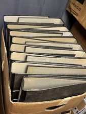 12x Aktenordner silber grau schwarz Ordner DIN A4 50mm 5cm Ringordner Schmal