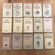 15 verschiedene alte Reclam