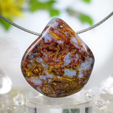 Pietersit Anhänger freeform gebohrt 34 mm 20,5 g Xichuan China