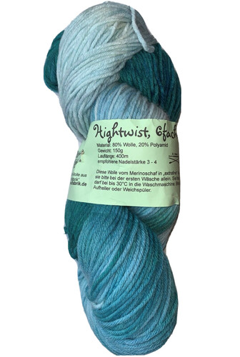 150g handgefärbt sockenwolle - handgefärbt,