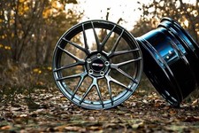 1x Motec MCR III Hyper Mesh  8,5 x 19 5x112 ET45 Grau Steelgrey Super Light