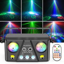 5in1 LED Laser Beamer mit RGB