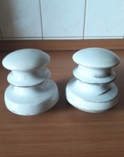 2Stück alte Isolatoren aus der DDR (Industrieporzellan),Keramik.