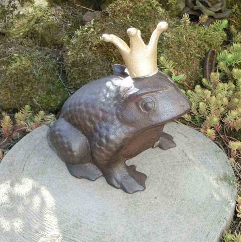 Froschkönig frosch gusseisen - frosch,