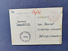 Lokalausgabe Zensur-Firmenkarte Stuttgart-Cannstatt Gebühr-bezahlt