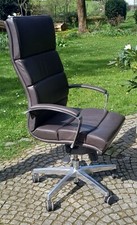 bürostuhl leder braun