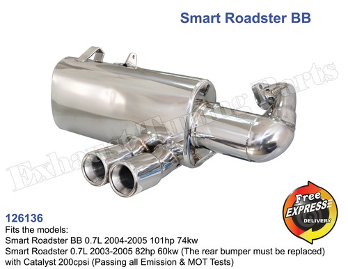 Performance exhaust muffler - performance,