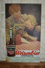 Original Altes Pappschild