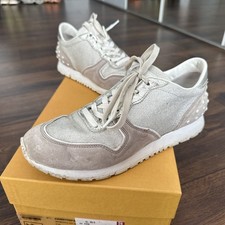 Tod‘s Sneaker Sportivo Weiß, Silber, Taupe Gr. 39,5
