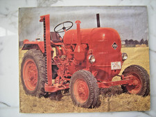 Werbepappe Schlepper Traktor IFA RS 02 22 RS 02-22 Brockenhexe ?