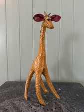 Vintage Leder Giraffe