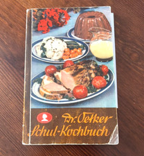 Dr. Oetker Schulkochbuch 1939 Fleisch Rezepte Kuchen Torten Gemüse Suppe Soße