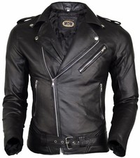 Herren Kunstleder Jacke