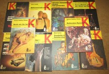 10 Ullstein Alt-Krimi, Kriminalromane, DM-Zeit, Taschenbände, Lesemängel - bk064