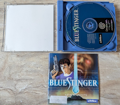Blue stinger sega dreamcast - blue,
