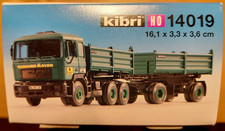 Kibri 14019 H0 Bausatz MAN Kipper Hängerzug