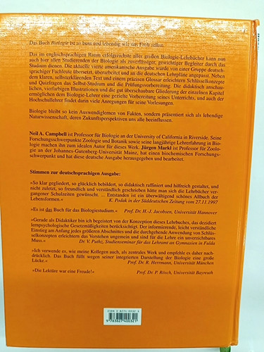 Campbell biologie lehrbuch - campbell,