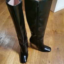 Zara Stiefel Leder, Gr. 40