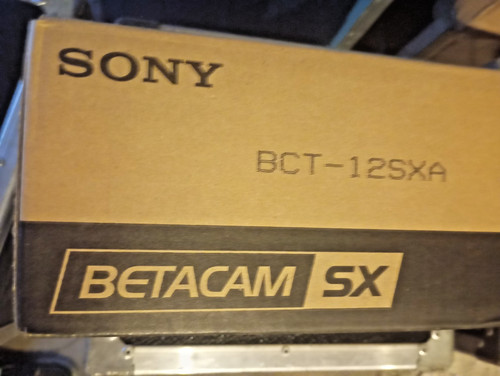 Sony betacam bct sxa - sony,
