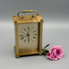 Messing Kaminuhr Royal Quartz