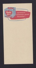 HILTER, Zettel-Block-Blatt um 1950,  Walter Rau Lebensmittelwerke GmbH Deli Refo