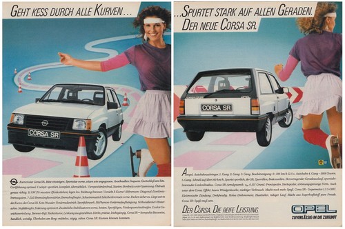 Opel corsa reklame - -,