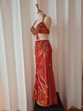 Bauchtanzkostüm 2-teilig mit