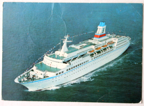 45128 postkarte schiff - schiff, ms