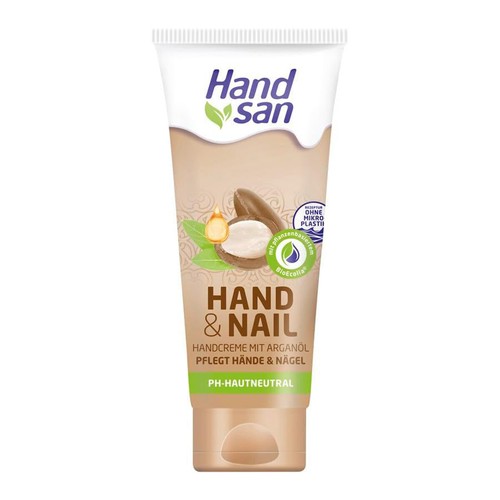 Handsan hand nagel creme - &,