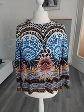 HALLHUBER gemusterte Tunika Gr