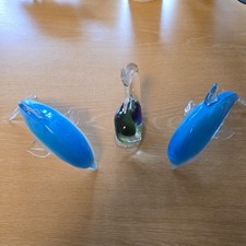 2x Leonardo Glas Skulptur Delphin + 1 x Wal ansehen 