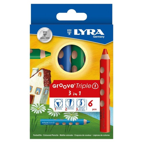 Lyra buntstifte groove triple - buntstifte,