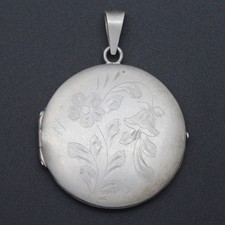 Medaillon Anhänger 835er