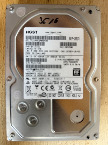 Hgst ultrastar 7k3000 - ultrastar,