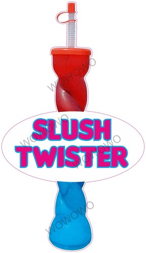 Eiswagen aufkleber slush - eiswagen,