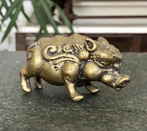 Alt antik messing bronze - messing,