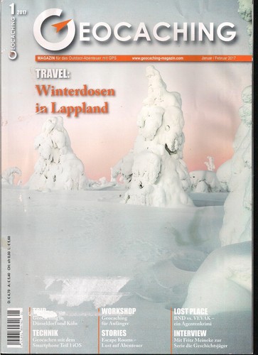 Geocaching magazin 2017 - magazin, 1