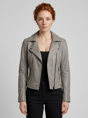 Tigha damen lederjacke m - tigha,
