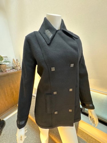 Chanel wollmantel schwarz - wollmantel,