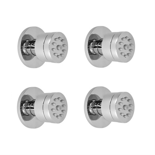 Seitenbrausen set rund - 4x, seitenbrausen-set