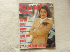 BURDA Style 08/1991 mit beiliegendem Schnittmuster + Fertigschnitt Zst. sehr gut